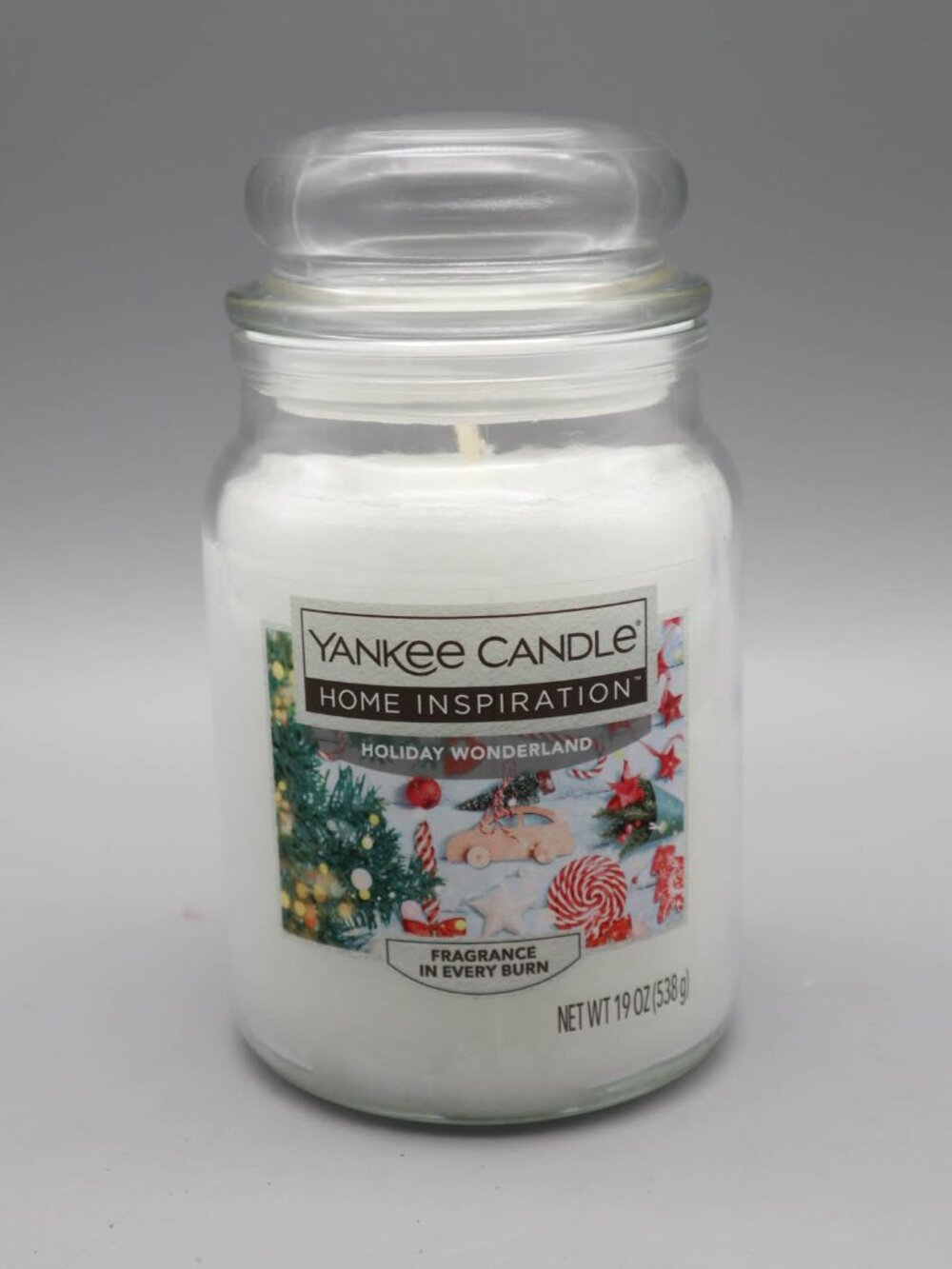 Yankee Candle Home Inspiration Holiday Wonderland Jar Candle Peppermint Vanilla